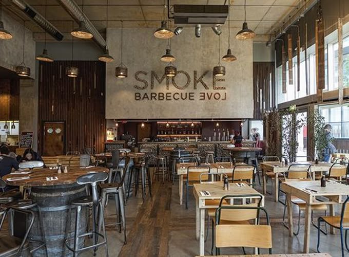 Grillpeckers restaurant interior